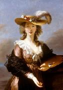 elisabeth vigee-lebrun Self-portrait oil on canvas